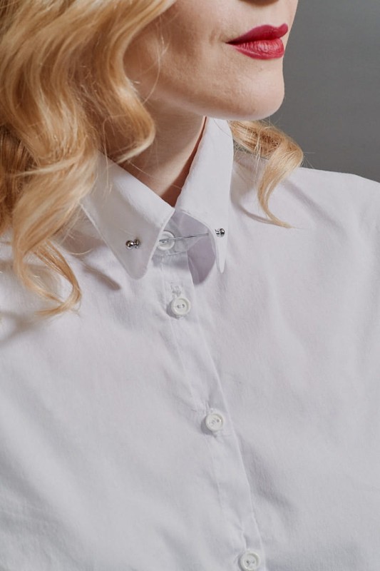 Koszula ze Szpilą Damska