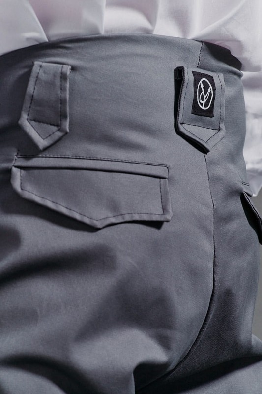 Spodnie Cwaniaki Szare Męskie