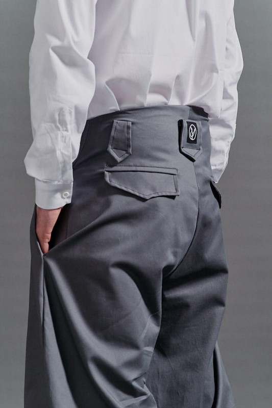 Spodnie Cwaniaki Szare Męskie