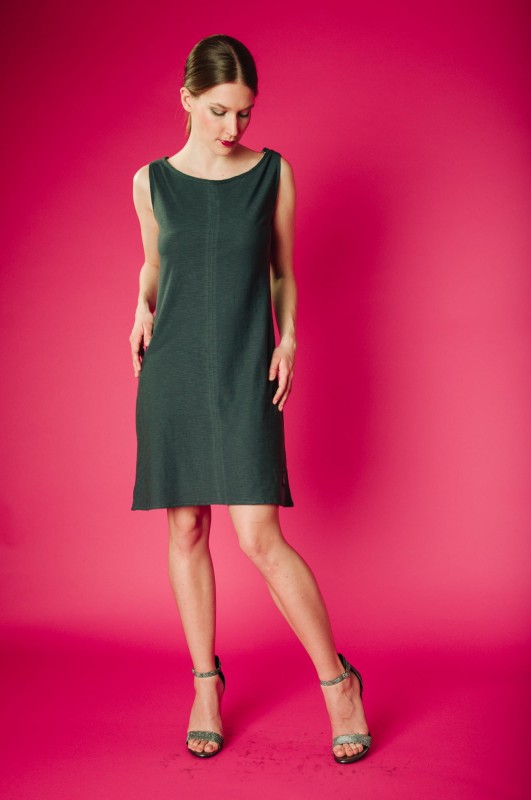 Sukienka z Kamykiem Grafit