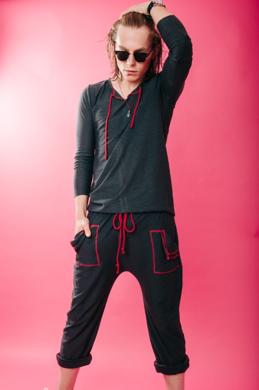 Bluzka Szpanerka Grafit męska 