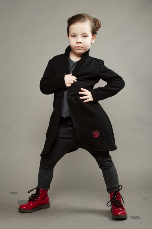 Płaszcz REVOLTER Komplet Mama/Dziecko