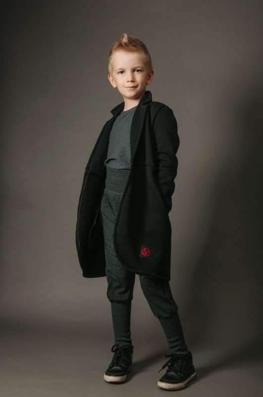 Płaszcz REVOLTER Komplet Mama/Dziecko 