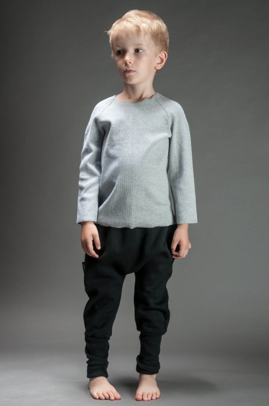 Bluzka dziecięca szara