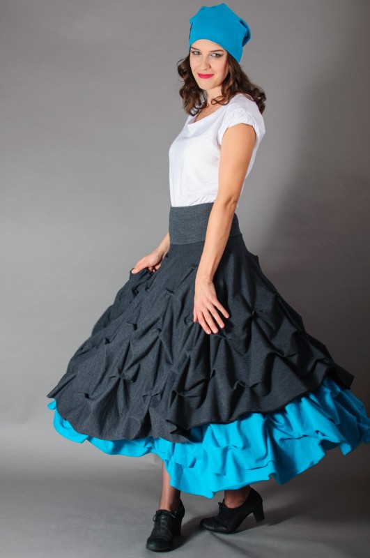 Spódnica Podwójnie Spieniona Komplet