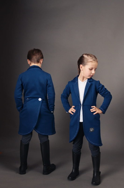 Płaszcz Revolter granatowy dziecięcy