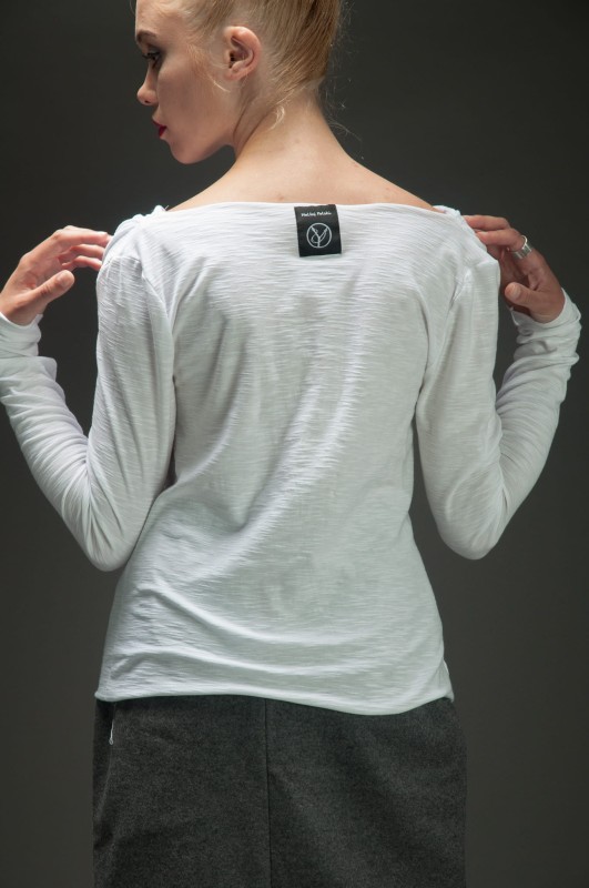 Bluzka biała 'Woda' damska