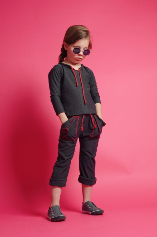 Bluzka Szpanerka grafit dziecięca