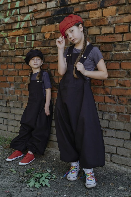 Spodnie dziecięce Hultaje czarne