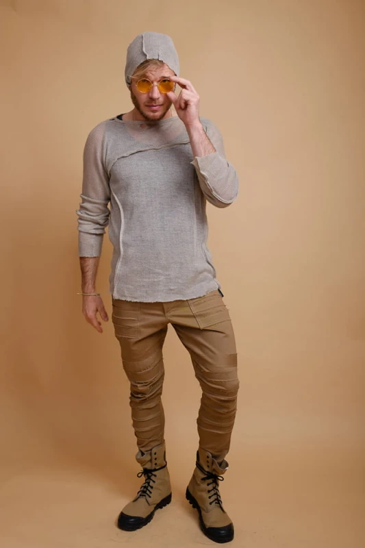 Sweter Piaskun męski