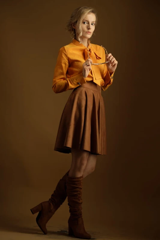 Spódnica Karmelowa