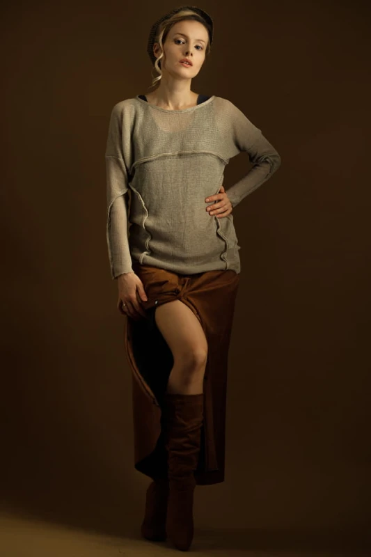 Sweter Piaskun damski