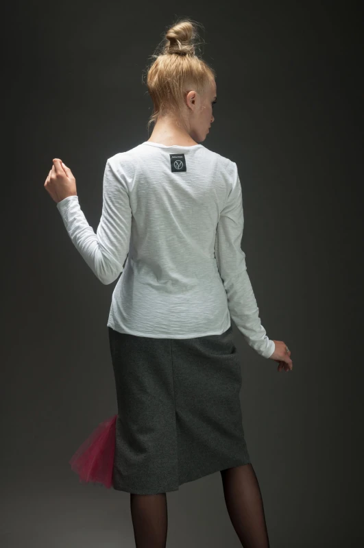 Bluzka biała damska