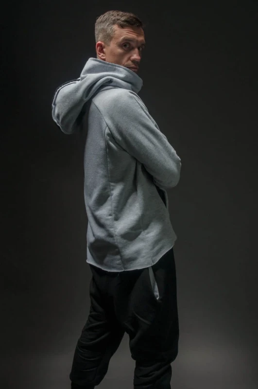 Hoodie o asymetrycznym kroju dla Mężczyzny