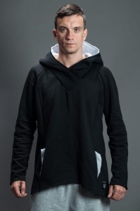 Bluza bokserska męska czarna
