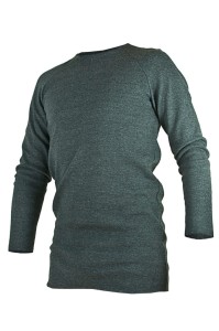 Longsleeve streetwear ciemnoszary męski z długim rękawem