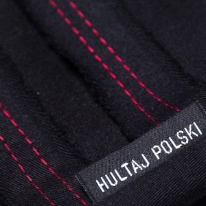 Spodnie Rockersy damskie z obniżonym krokiem – detal