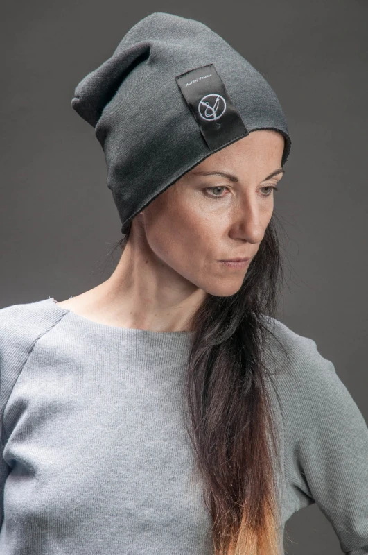 Czapka beanie damska graft
