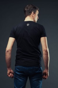 T-SHIRT MIASTO JEST MOJE męski czarny