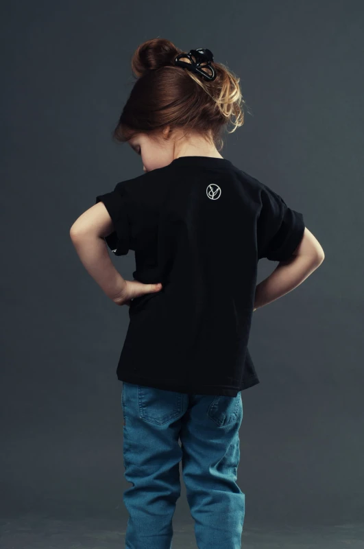 T-shirt MIASTO JEST MOJE dziecięcy czarny