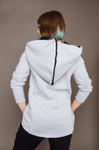Hoodie damskie z ogromnym kapturem
