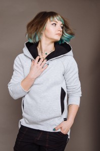 Bluza damska z wielkim Kapturem